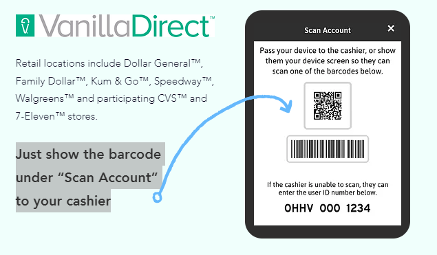 Vanilla Direct QR & Bar Codes