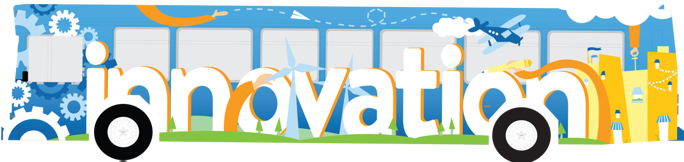 Innovation Bus Illustration